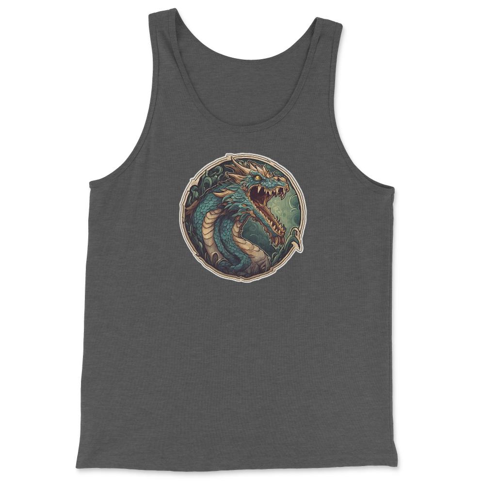 Dragon_1 Tank Top - Charcoal Triblend