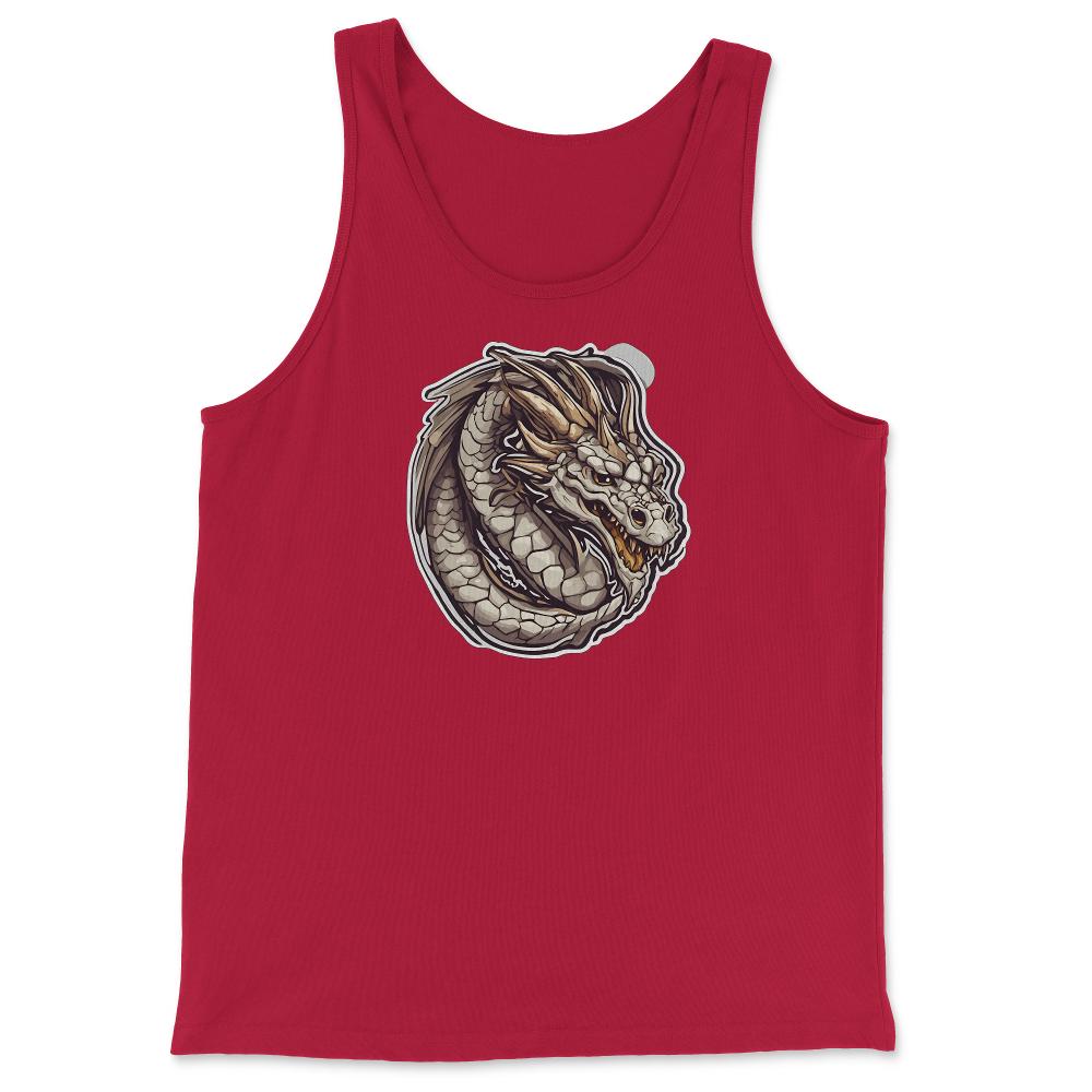 Dragon_2 Tank Top - Red