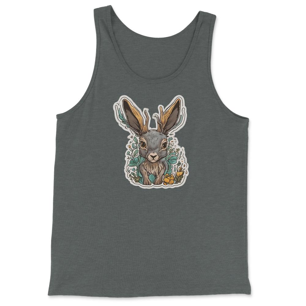 Jackalope Tank Top - Dark Grey Heather