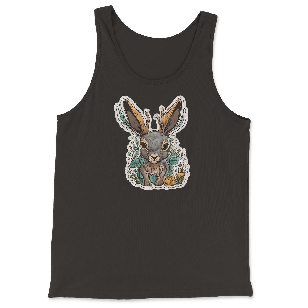 Jackalope Tank Top - Black