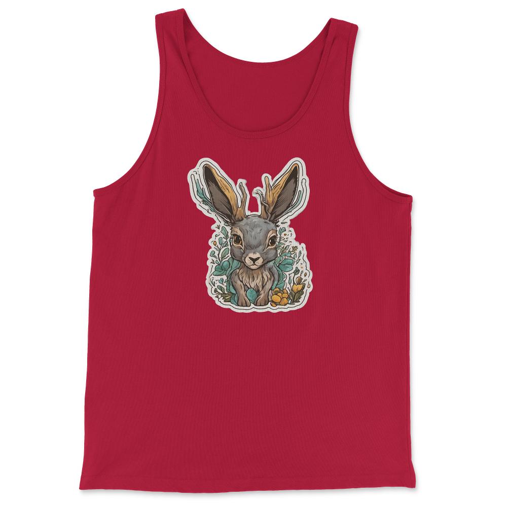 Jackalope Tank Top - Red