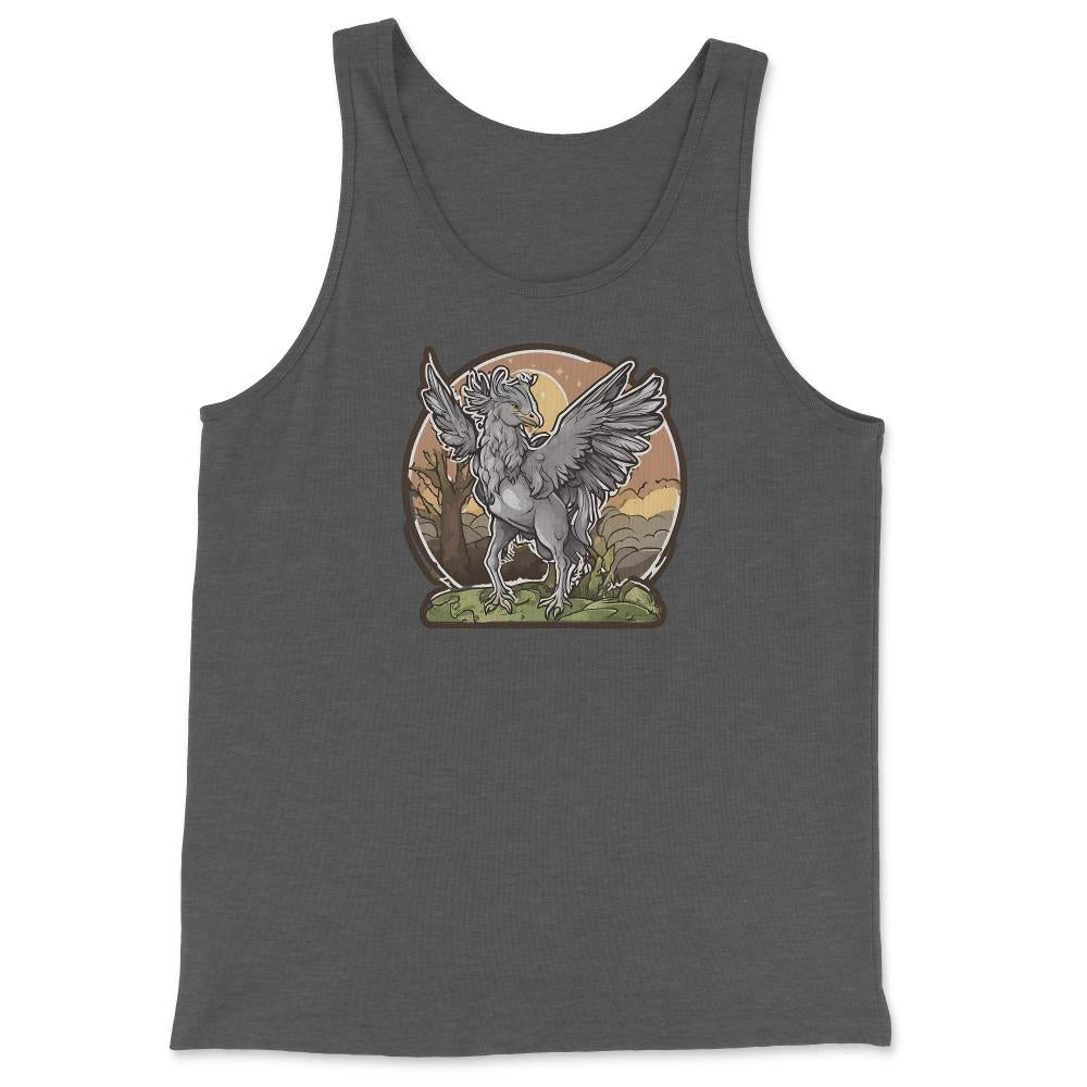 Hippogriff Tank Top - Charcoal Triblend