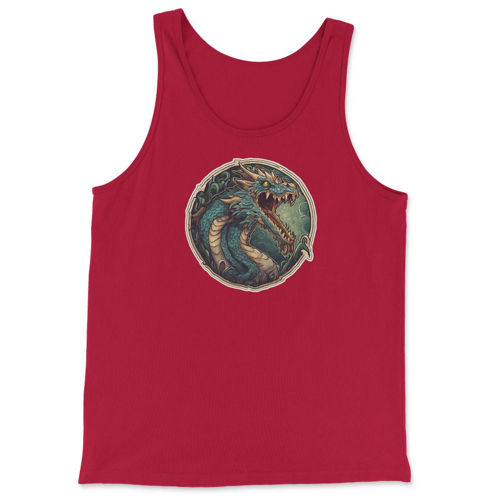 Dragon_1 Tank Top - Red